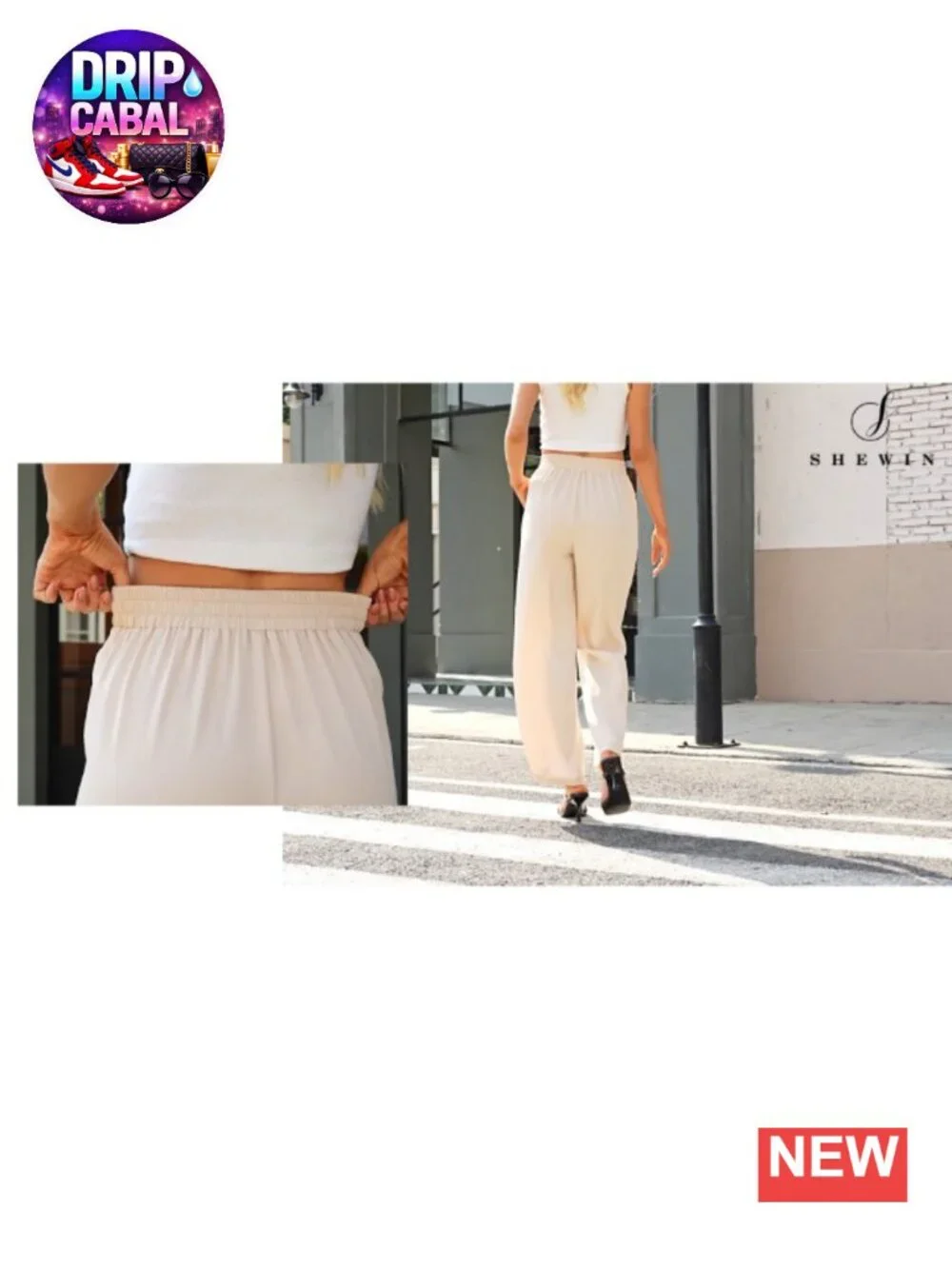 Women's Wide Leg Dress Pants Pleated High Waist Business Casual Slacks